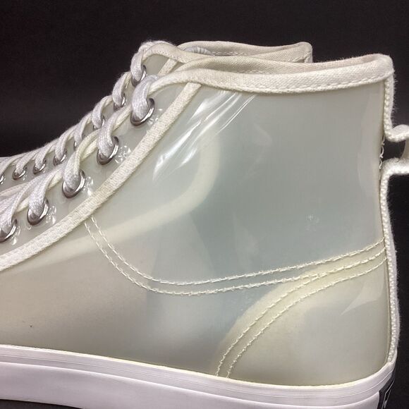 Adidas Nizza High Translucent Tint - Women's Sz 8 - Cloud White Sneakers- FW9940 - Picture 5 of 13